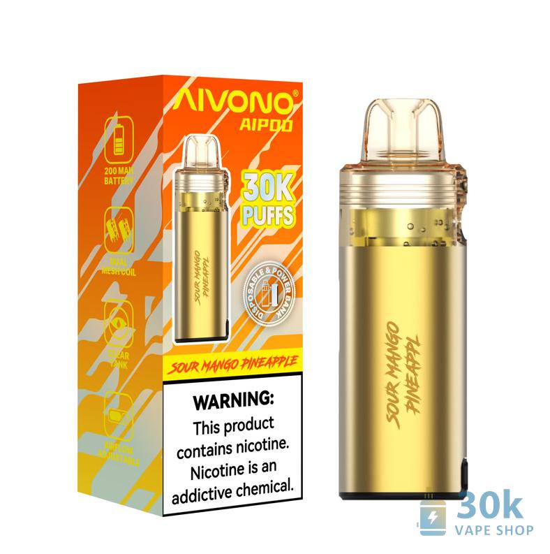 Aivono Aim AIPOD 30000 Disposable Vape | 30K Puffs | Rechargeable - Obraz 5