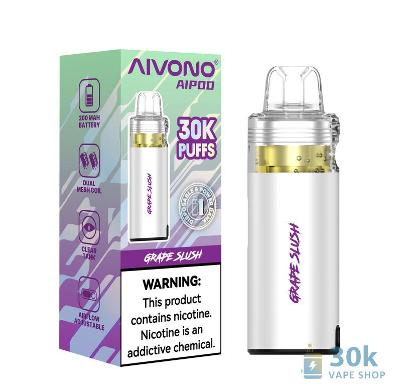 Aivono Aim AIPOD 30000 Disposable Vape | 30K Puffs | Rechargeable - Obraz 6