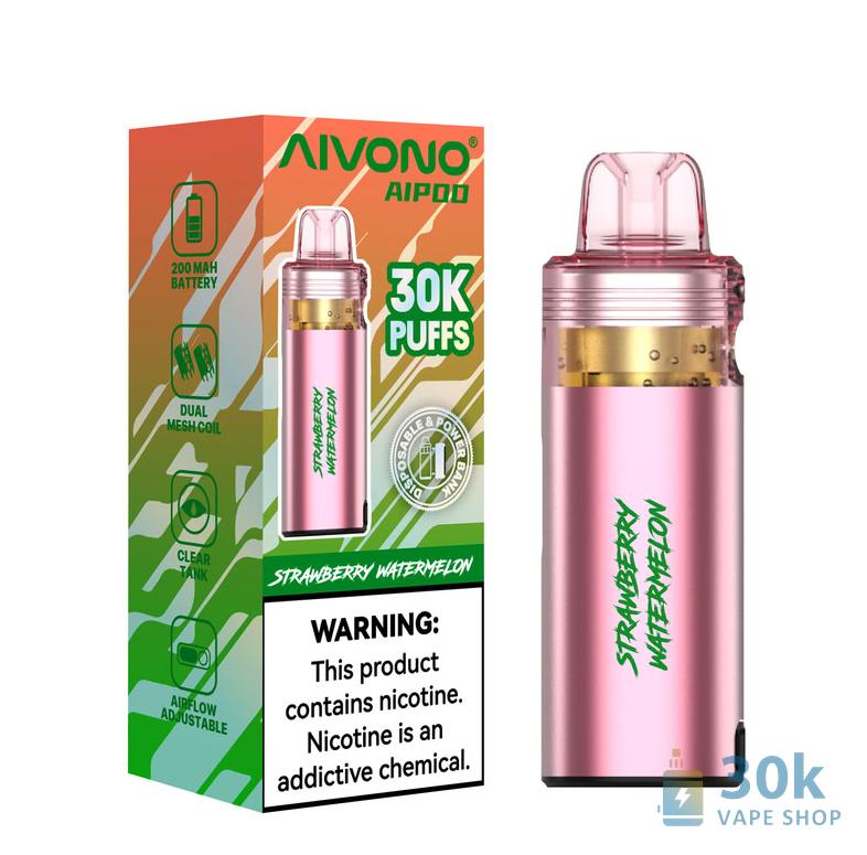 Aivono Aim AIPOD 30000 Disposable Vape | 30K Puffs | Rechargeable - Obraz 2