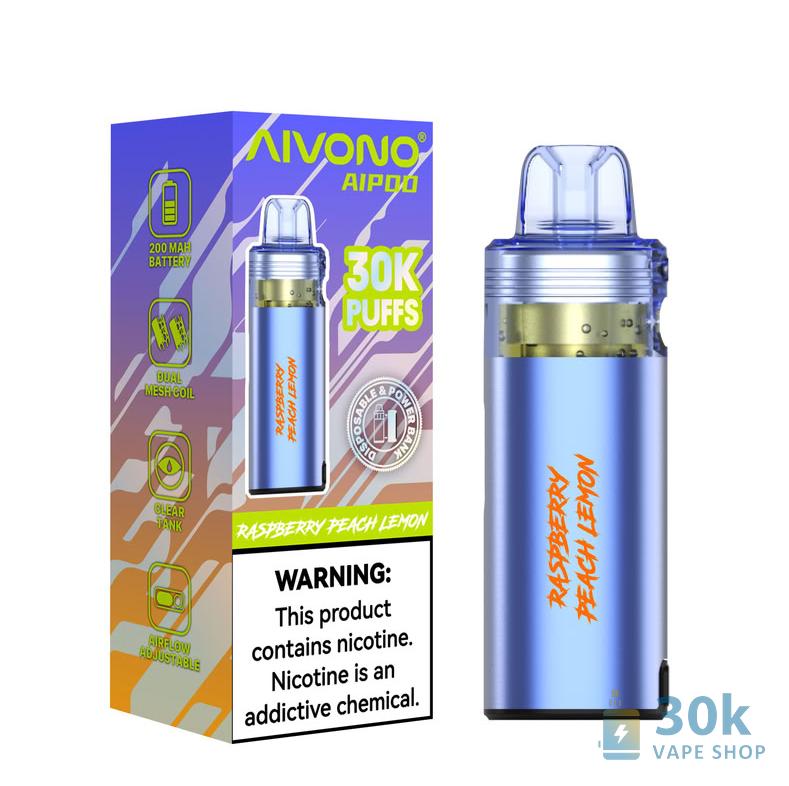 Aivono Aim AIPOD 30000 Disposable Vape | 30K Puffs | Rechargeable - Obraz 4