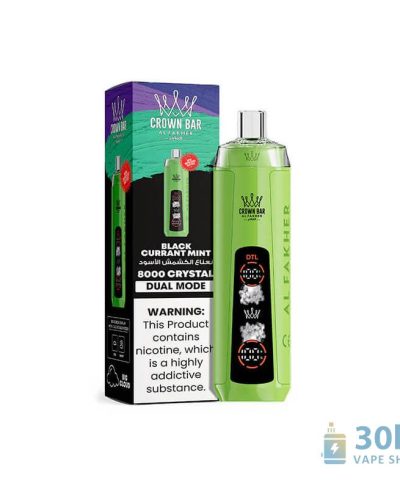 Alternativní pohled na Al Fakher Crystal Ai 8000 Disposable Vape - 8000 Puffs & 5% Nicotine