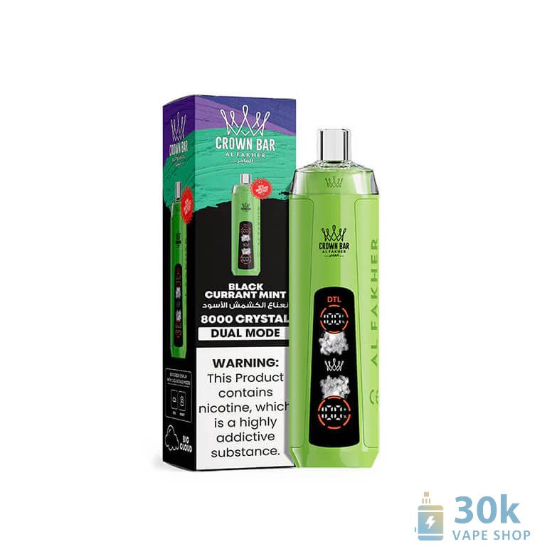 Al Fakher Crystal Ai 8000 Disposable Vape - 8000 Puffs & 5% Nicotine - Obrázek 2