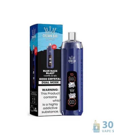 Al Fakher Crystal Ai 8000 ühekordselt kasutatav Vape - 8000 Puffs & 5% Nikotiin