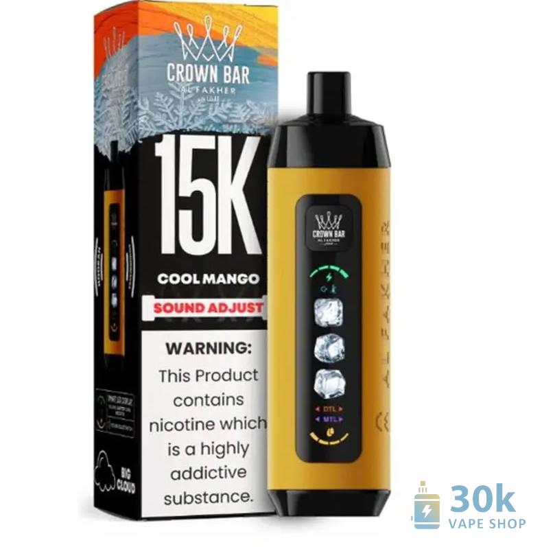 Alfakher ICE ADJUST 15000 Disposable Vape - Dual Mode, LED Screen, 15000 Puffs - Immagine 5