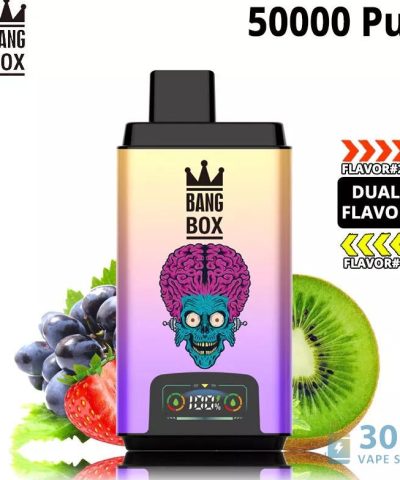 Bang Box 50000 - vysoce výkonný jednorázový vape s 50 000 šluky