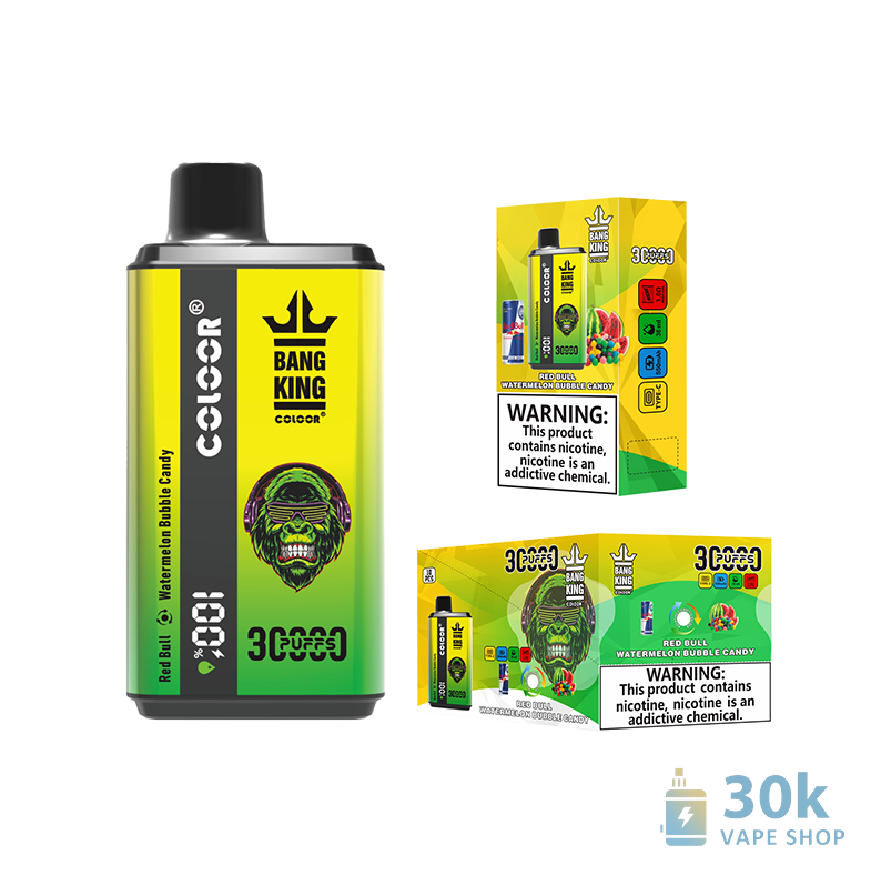Bang King 30000 Double Flavor Disposable Vape Pen - Multi-Nicotine Options - Vaizdas 4