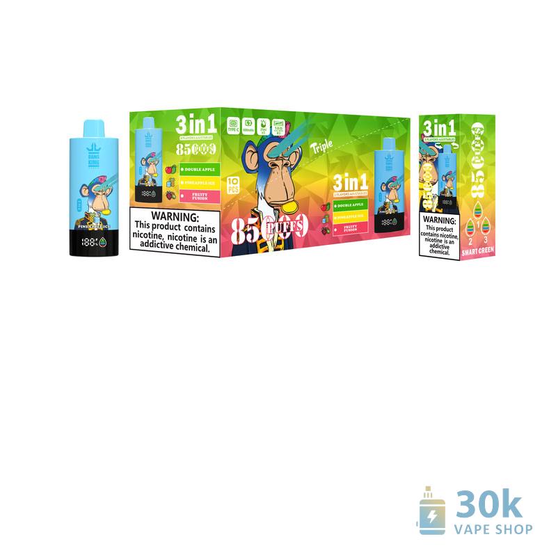 Bang King 85K Puff Disposable Vape - Triple Flavor Pods - Pilt 5
