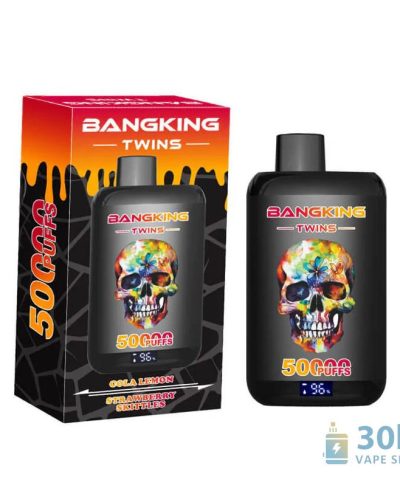 Alternativní pohled na Bang King Twins 50000 Puff Disposable Vape - Dual Flavor, Rechargeable
