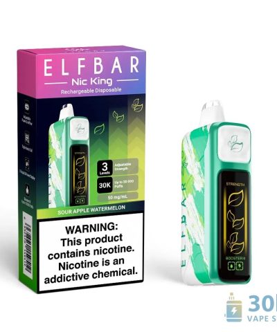 Elf Bar Nic King 30000 Puffs Disposable Vape - 30K Puffs, 5% Nikotin, dobíjecí baterie