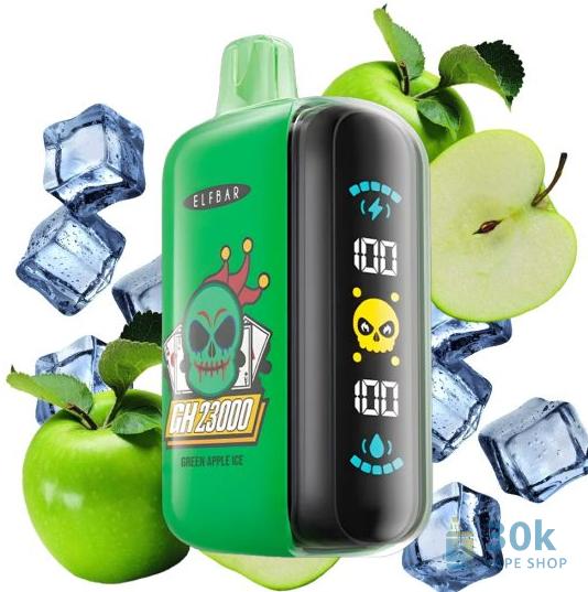 Elfbar GH23000 Disposable Vape - 23,000 Puffs, 5% Nicotine, 10 Flavors - Vaizdas 3