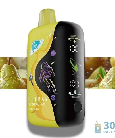 Elfbar GH33000 Pro Vape na jedno použití: 33K Puffs, 5% Nikotin, dobíjecí baterie