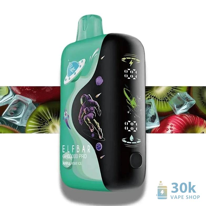 Elfbar GH33000 Pro Disposable Vape: 33K Puffs, 5% Nicotine, Rechargeable - зображення 4