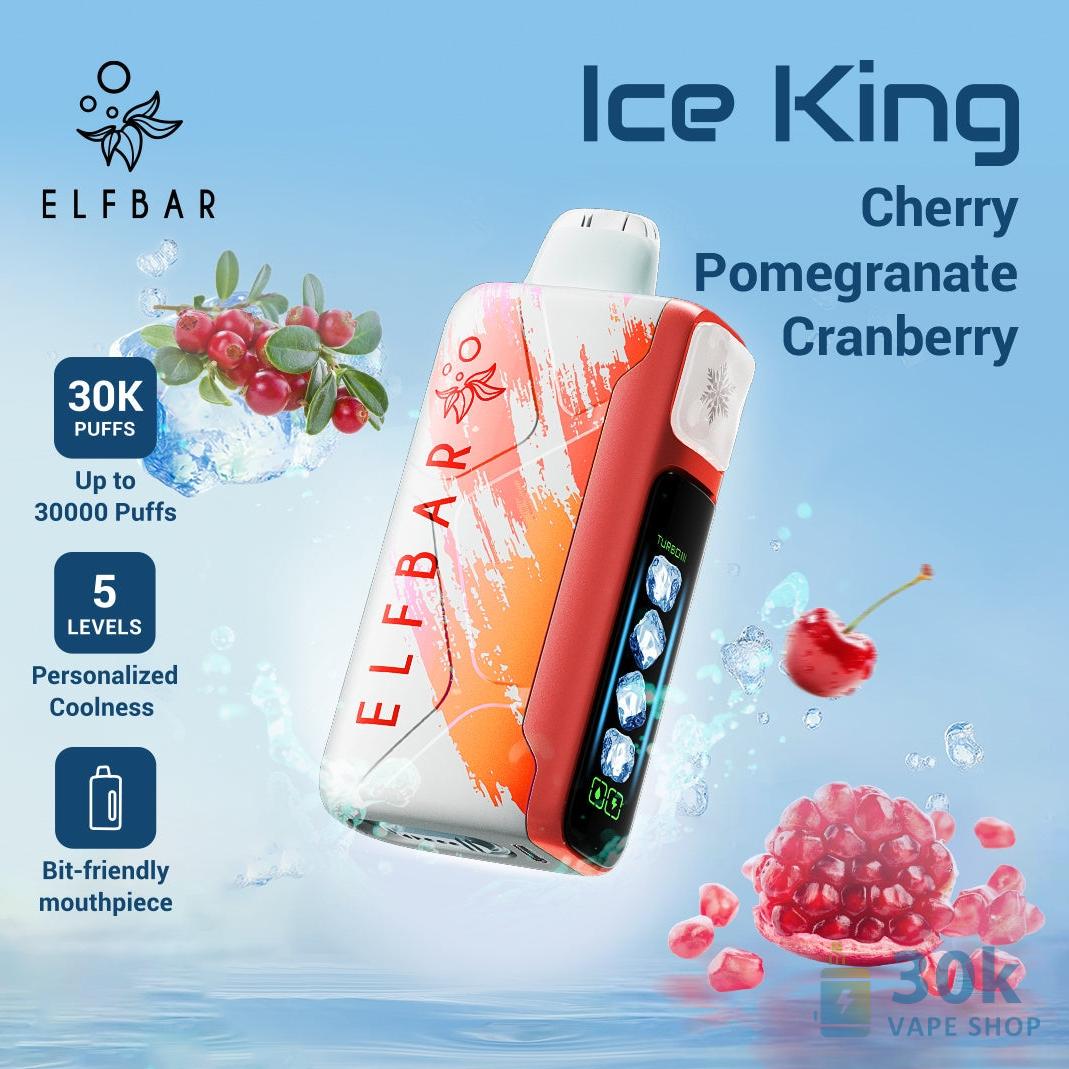 Elfbar Ice King 30000 Disposable Vape | High Puff Count & Rechargeable - Obrázek 5