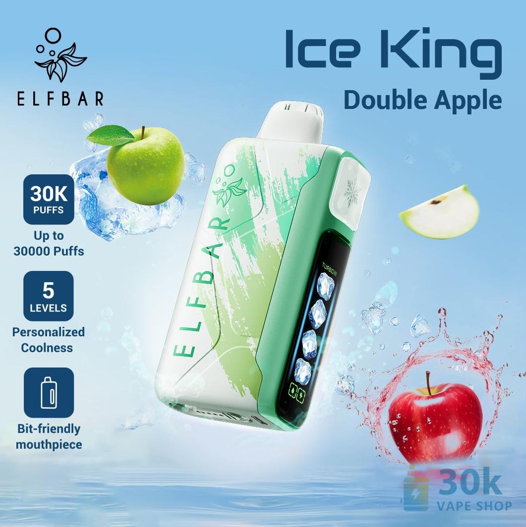 Elfbar Ice King 30000 Vape na jedno použití | Vysoký počet šluků a dobíjení