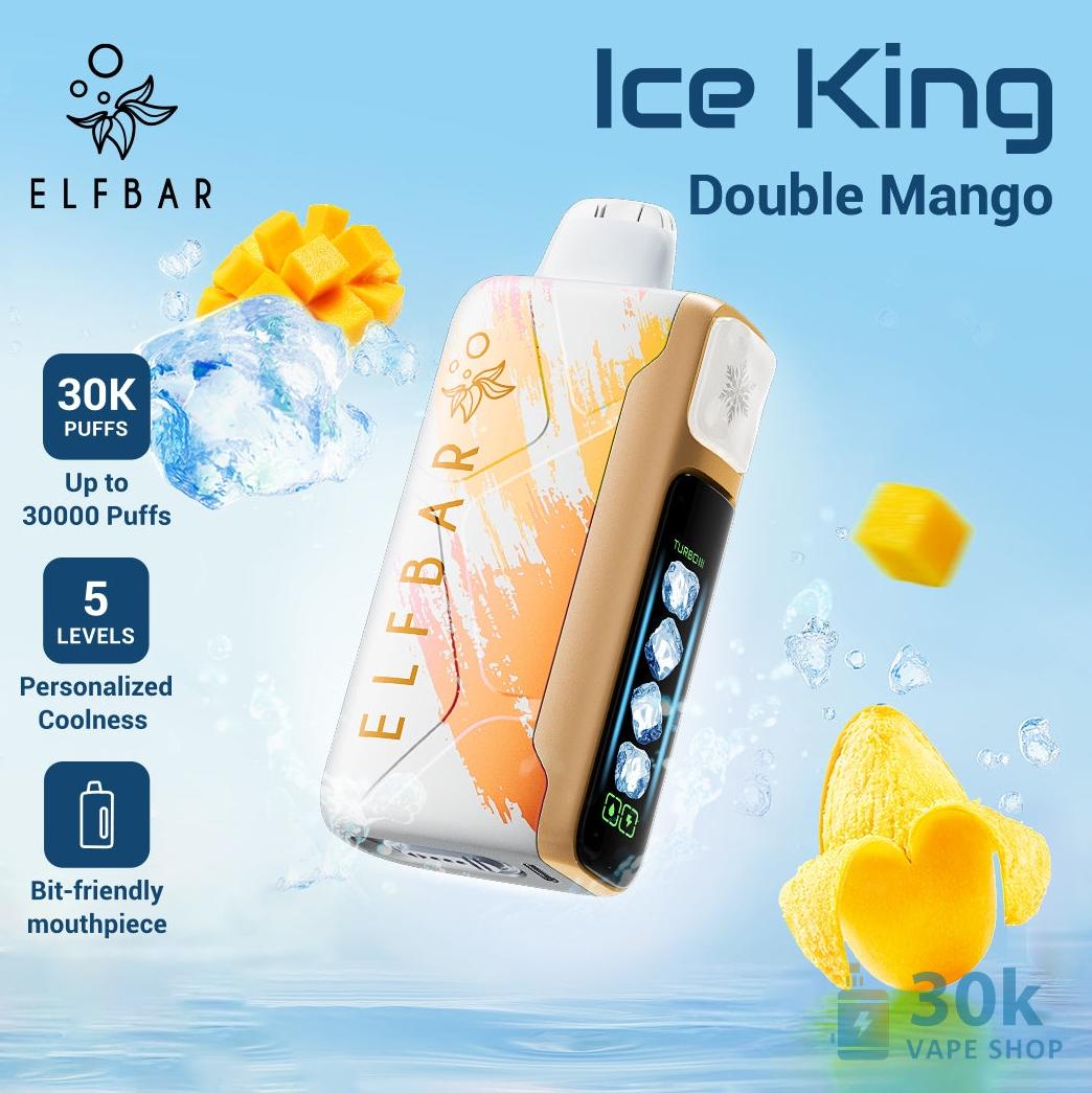 Elfbar Ice King 30000 Disposable Vape | High Puff Count & Rechargeable - Obrázek 6