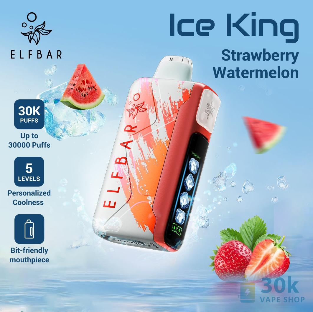 Elfbar Ice King 30000 Disposable Vape | High Puff Count & Rechargeable - Obrázek 2