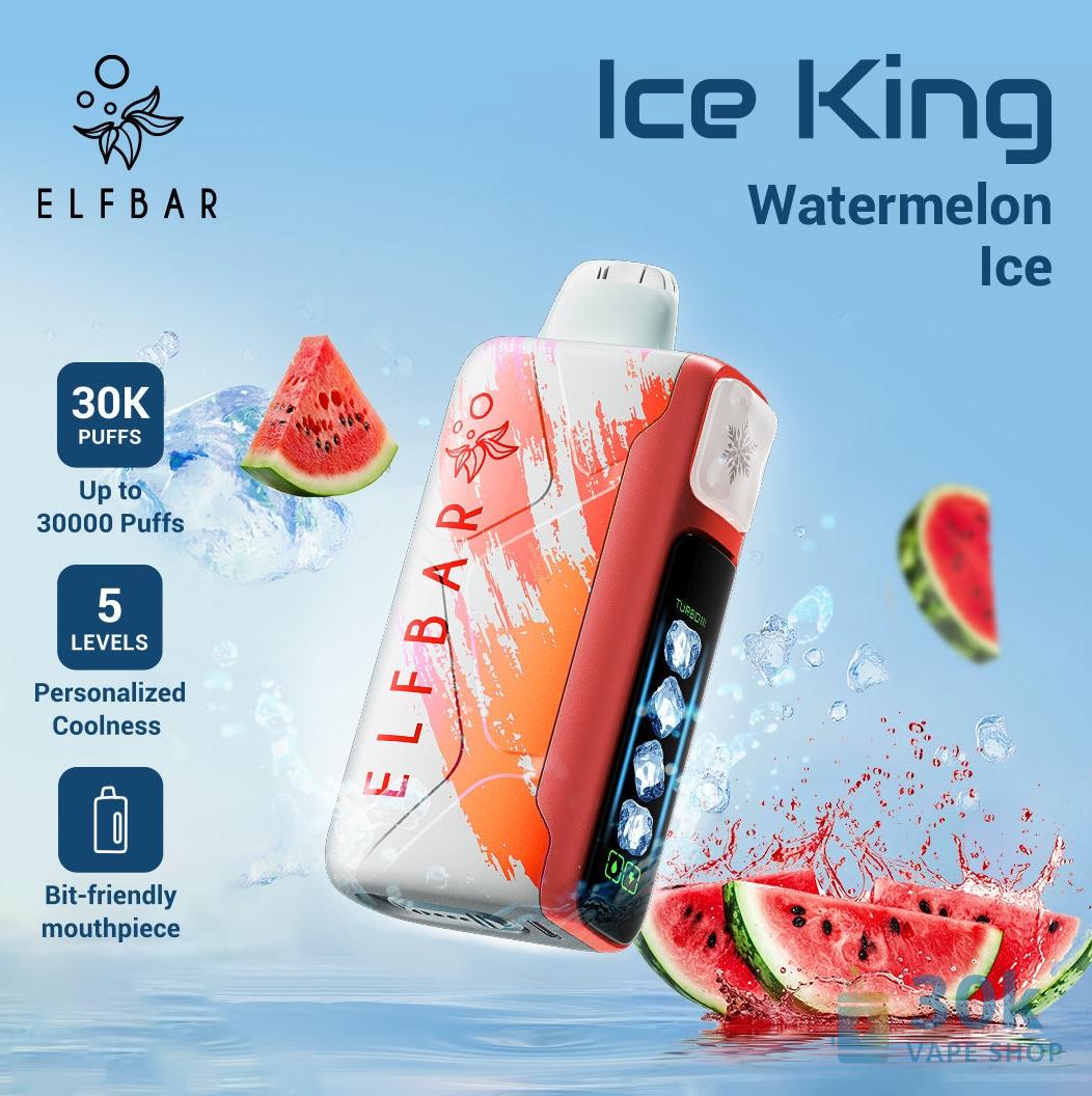 Elfbar Ice King 30000 Disposable Vape | High Puff Count & Rechargeable - Obrázek 3