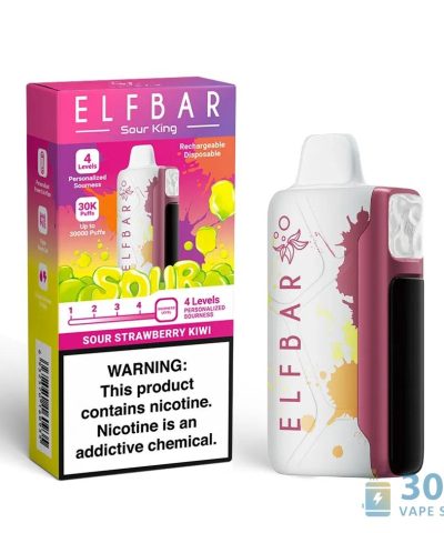 Одноразовий вейп Elfbar Sour King - 30 000 затяжок з 5 рівнями охолодження