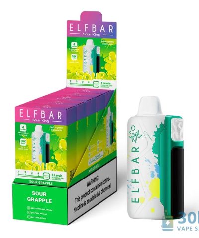 Альтернативний погляд на Elfbar Sour King Disposable Vape - 30,000 Puffs with 5 Coolness Levels