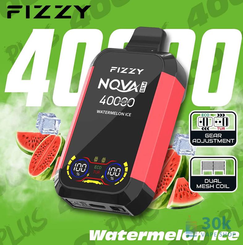 Fizzy 40,000 Puffs Disposable Vape - Mesh Coil & Rechargeable - Immagine 5