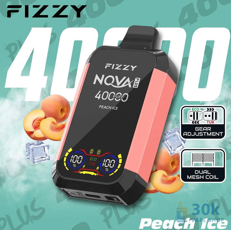 Fizzy 40,000 Puffs Disposable Vape - Mesh Coil & Rechargeable - Immagine 6