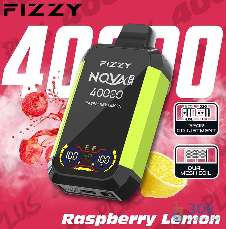 Fizzy 40,000 Puffs Disposable Vape - Mesh Coil & Rechargeable - Immagine 3