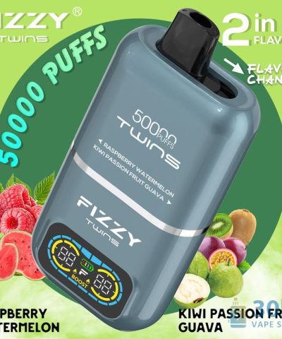 Alternativní pohled na Fizzy 50,000 Puffs 2-in-1 Disposable Vape with Dual Flavor & Mesh Coil