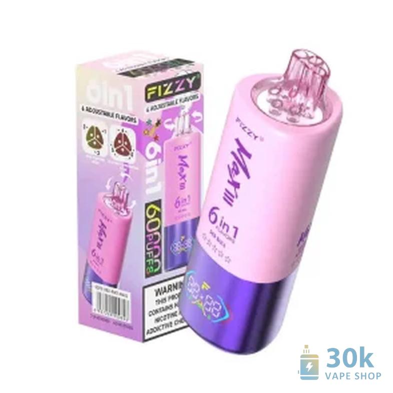 Fizzy 60000 - 60,000 Puffs 6-in-1 Disposable Vape with Mesh Coil - Immagine 4
