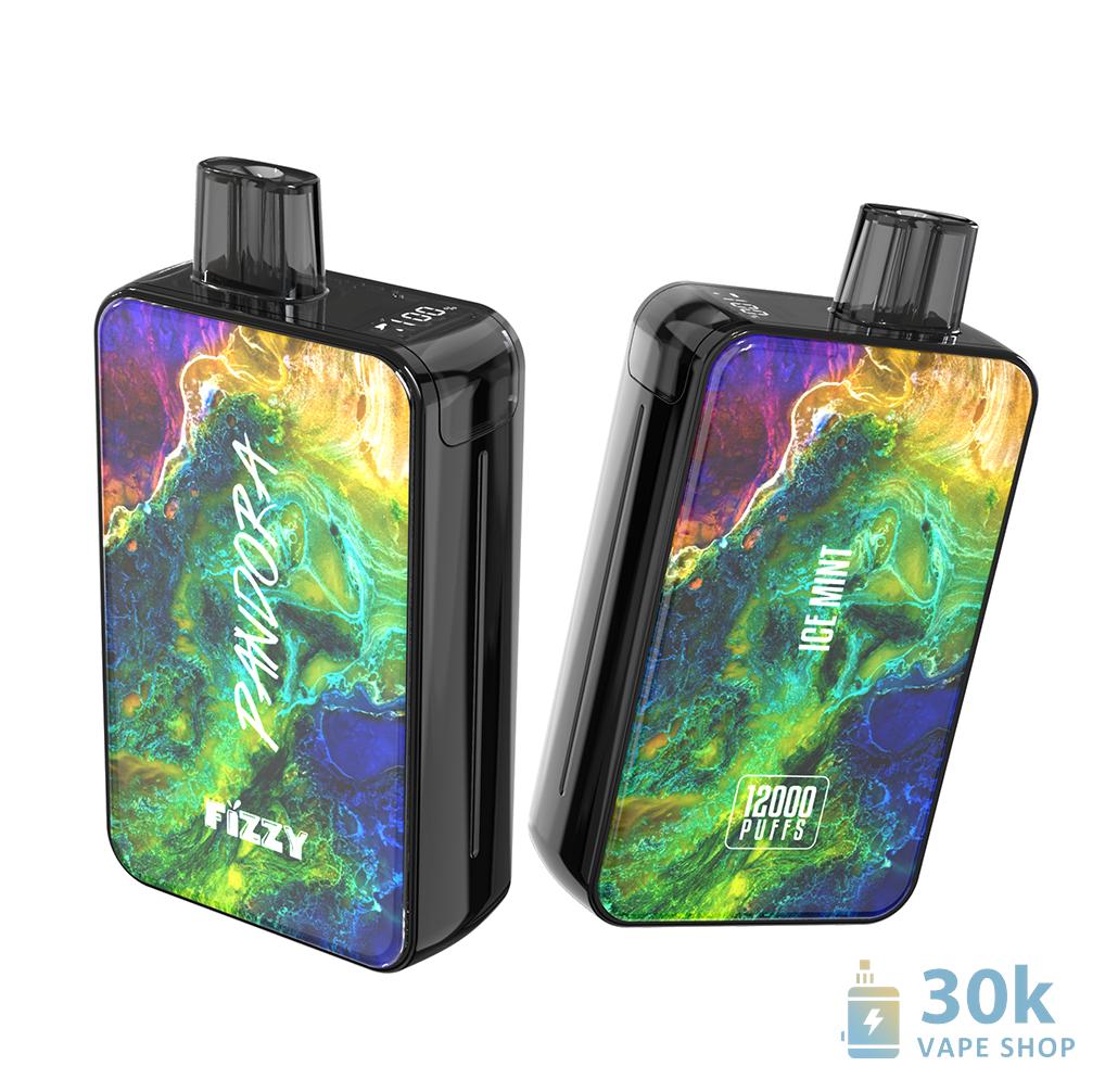 Fizzy Pandora 12000 Puffs Rechargeable Disposable Vape with Mesh Coil & LCD - Obrázek 5