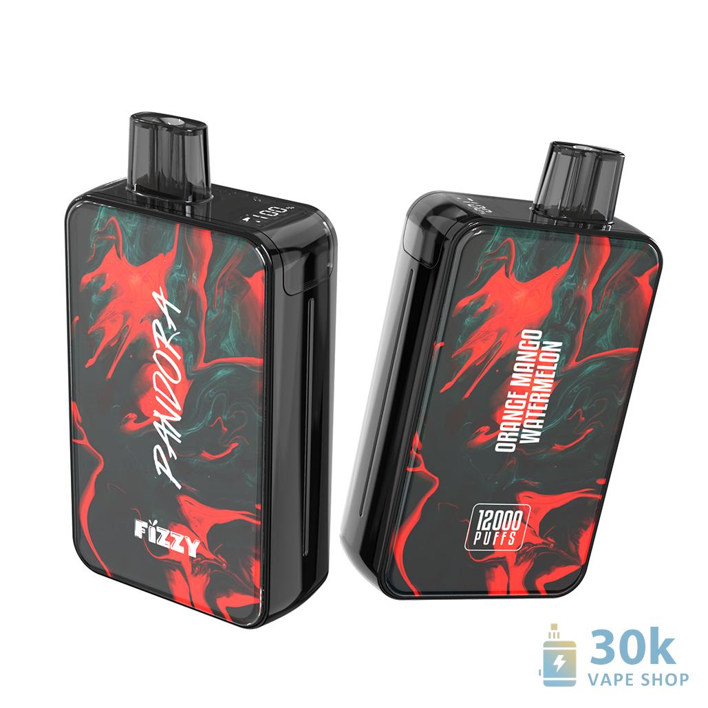 Fizzy Pandora 12000 Puffs Rechargeable Disposable Vape with Mesh Coil & LCD - Obrázek 6
