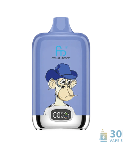 Fumot Digital Box 12000 Puffs ühekordselt kasutatav Vape koos LED ekraaniga ja laetavaga