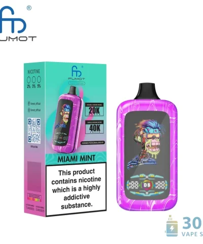 Alternativní pohled na Fumot Digital Monkey Disposable Vape: 20K/40K Puffs, Dual Engine & Flavors