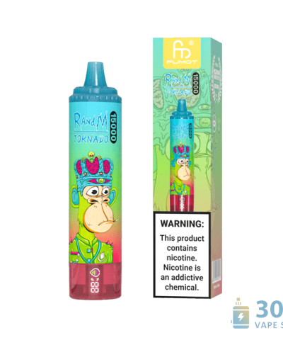 Fumot Tornado 15000 jednorázový vape - 15000 šluků, 28 ml, dobíjecí