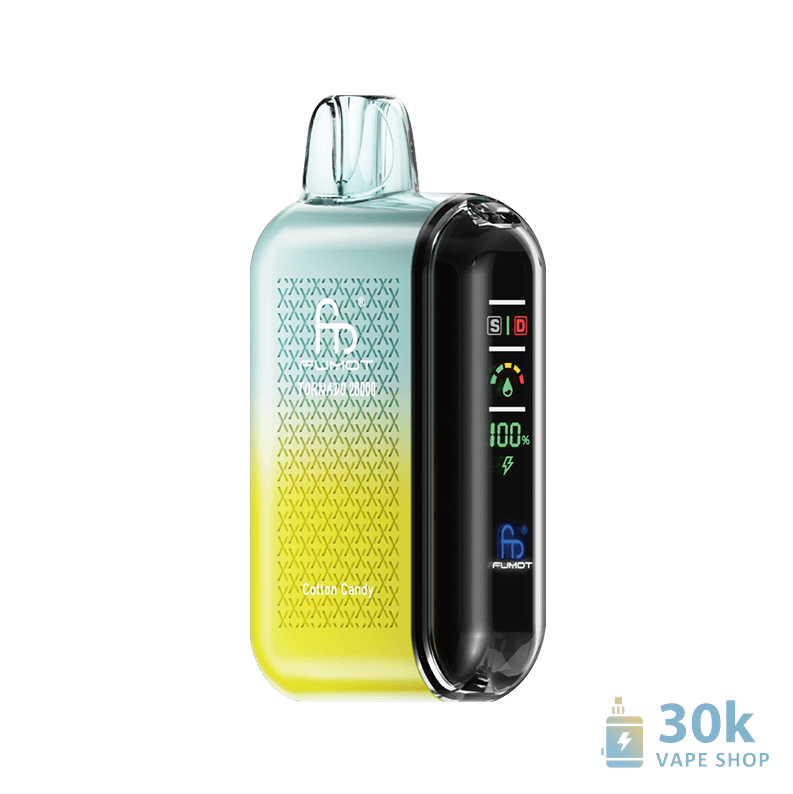 Fumot Tornado 20000 Disposable Vape - 20,000 Puffs, LED Screen, Dual Mesh Coil - 画像4