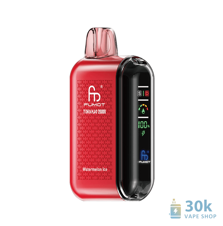 Fumot Tornado 20000 Disposable Vape - 20,000 Puffs, LED Screen, Dual Mesh Coil - 画像6