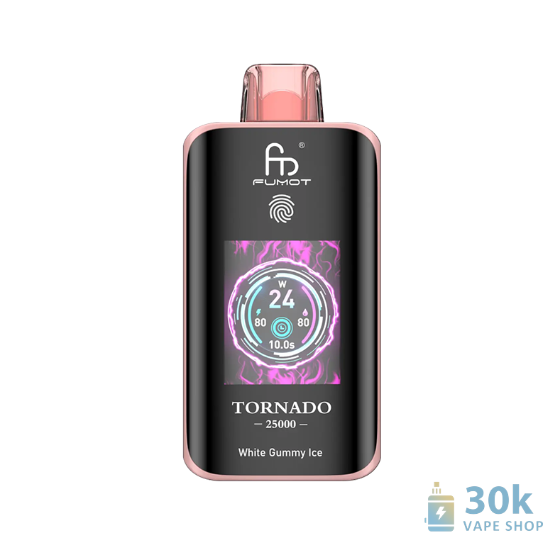 Fumot Tornado 25000 Disposable Vape: Smart Touch Screen, 26 Flavors, 25000 Puffs - Immagine 3