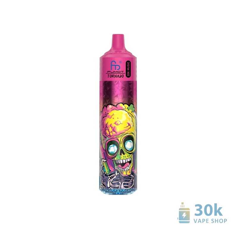 Fumot Tornado 30K Music Disposable Vape - RGB Lights & 30,000 Puffs - Immagine 4