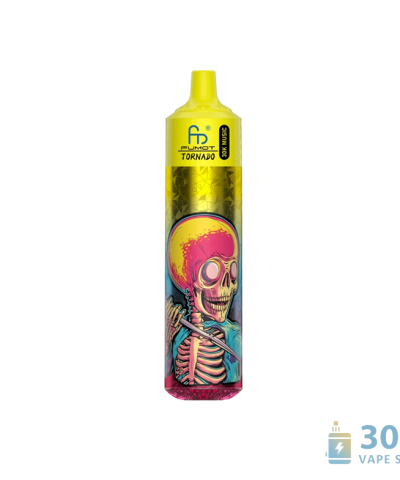 "Fumot Tornado 30K Music Disposable Vape" - RGB žibintai ir 30 000 dūžių