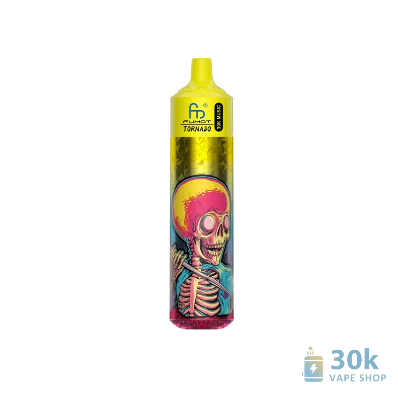 Fumot Tornado 30K Music Vape usa e getta - Luci RGB e 30.000 boccate