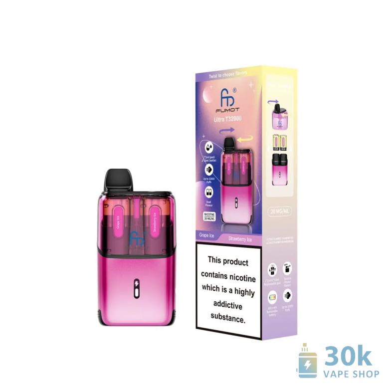 Fumot Ultra 32K Pod Kit Premium Vape Device - Imagine 4