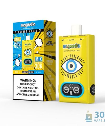 Mr. Goodie Adjust Flavor King Triple Flavor 60K Puffs Vape na jedno použití
