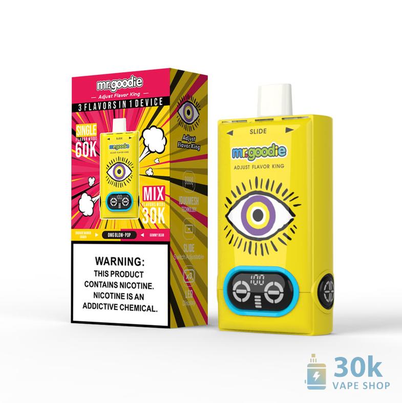 Mr. Goodie Adjust Flavor King Triple Flavor 60K Puffs Disposable Vape - Immagine 2