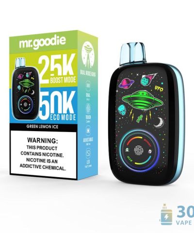 Alternativní pohled na Mr.Goodie Dual Mode King Disposable Vape - 50,000 Puffs, Dual Mesh Coil, Adjustable Airflow