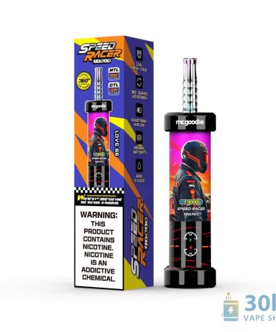 Alternativní pohled na Mr. Goodie Speed Racer Disposable Vape - Dual Mode 80K/40K Puffs