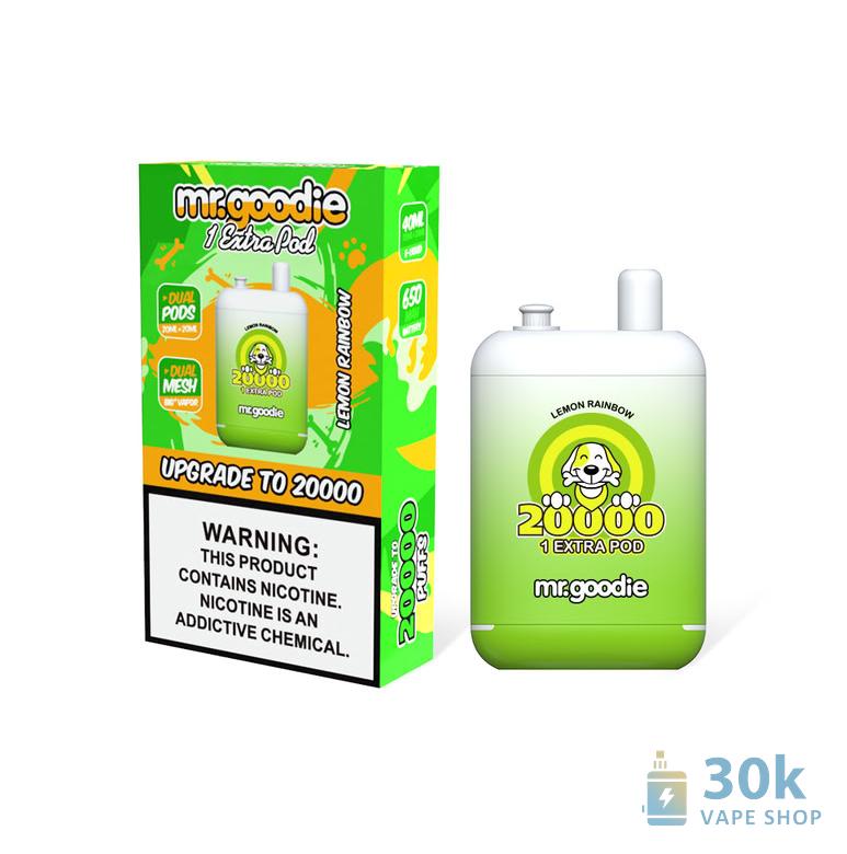 "Mr. Goodie VM008 Disposable Vape" - dviguba kapsulė, 20 tūkst. įpurškimų