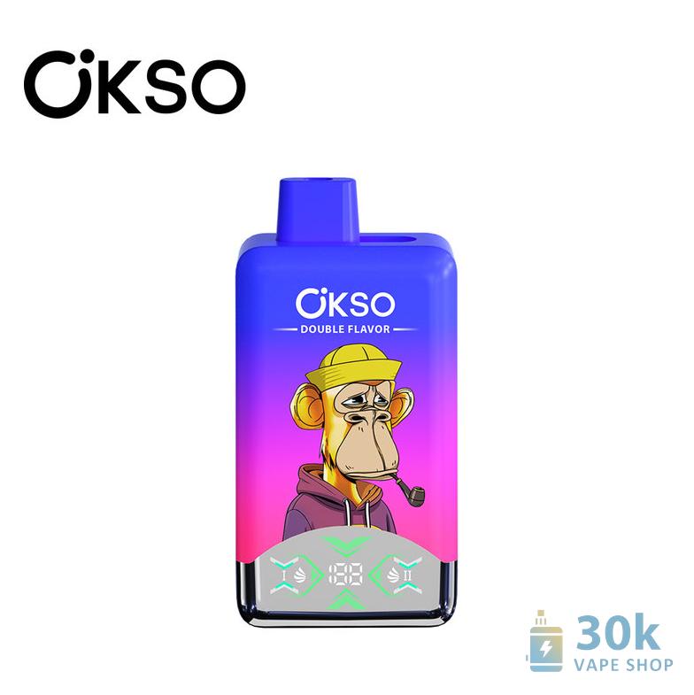 OKSO Double Flavor 60000 Puffs Disposable Vape - Dual E-Liquid & Mesh Coil - Immagine 4