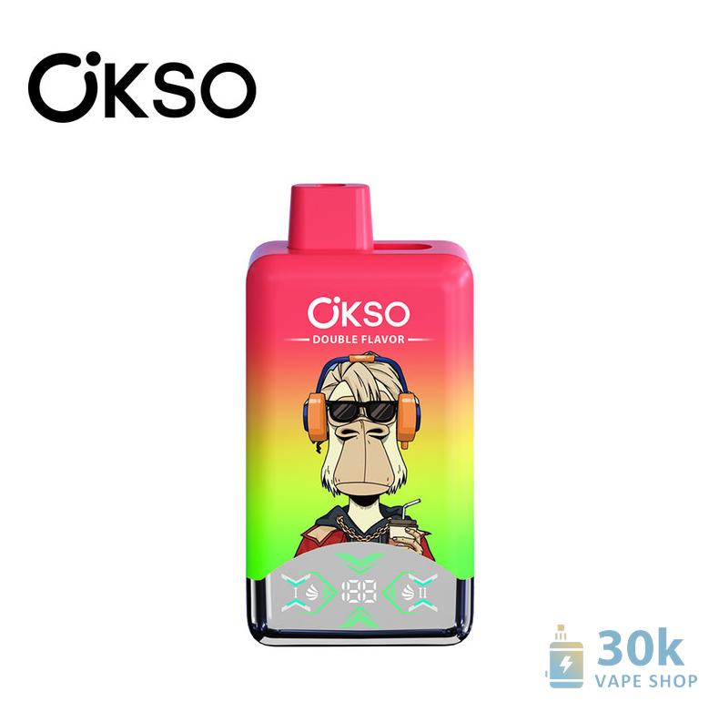 OKSO Double Flavor 60000 Puffs Disposable Vape - Dual E-Liquid & Mesh Coil - Immagine 6