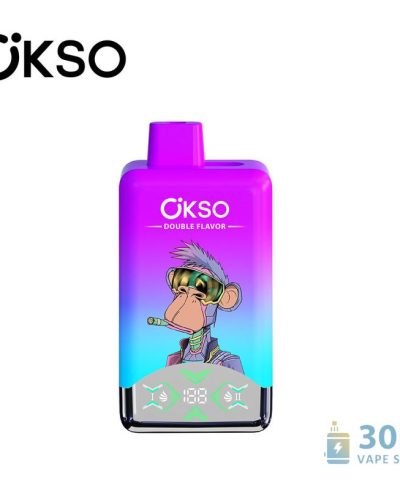 Alternativní pohled na OKSO Double Flavor 60000 Puffs Disposable Vape - Dual E-Liquid & Mesh Coil