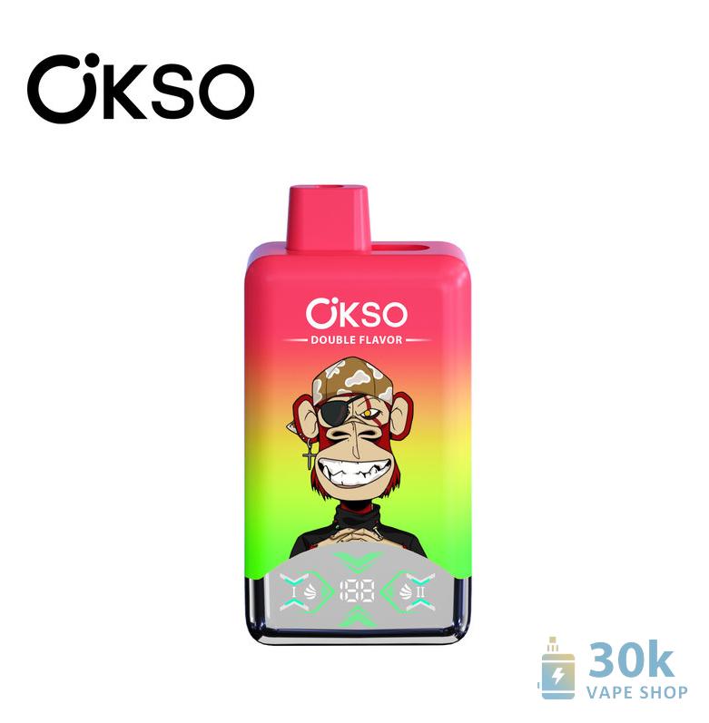 OKSO Double Flavor 60000 Puffs Disposable Vape - Dual E-Liquid & Mesh Coil - Immagine 5