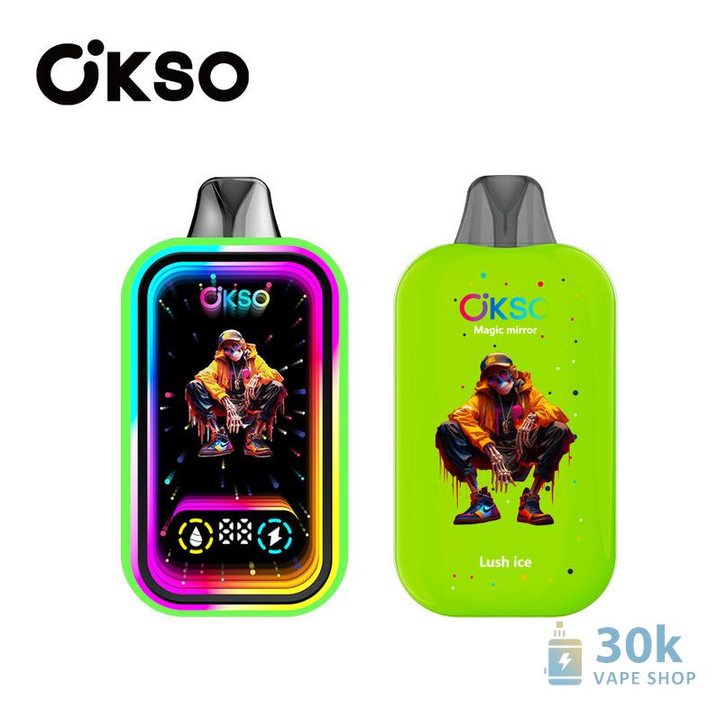 OKSO Magic Mirror 50K Disposable Vape - 50000 Puffs, 40ml E-liquid, Rechargeable - Immagine 2